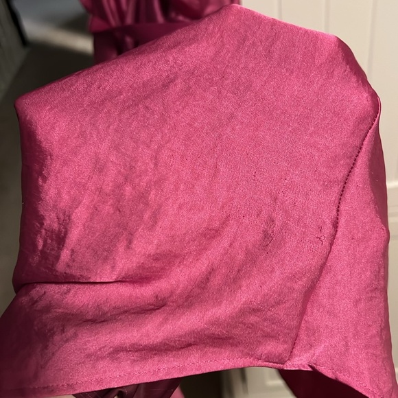 6th and Lane High Low Fuchsia Dress - Picture 8 of 8